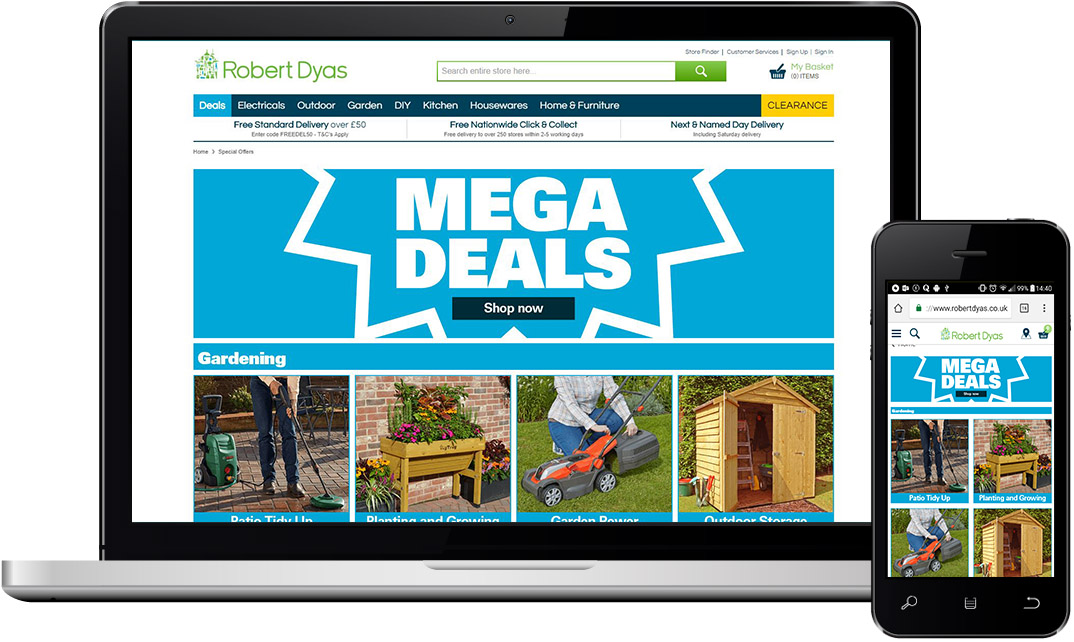 Robert Dyas Case Study PushON